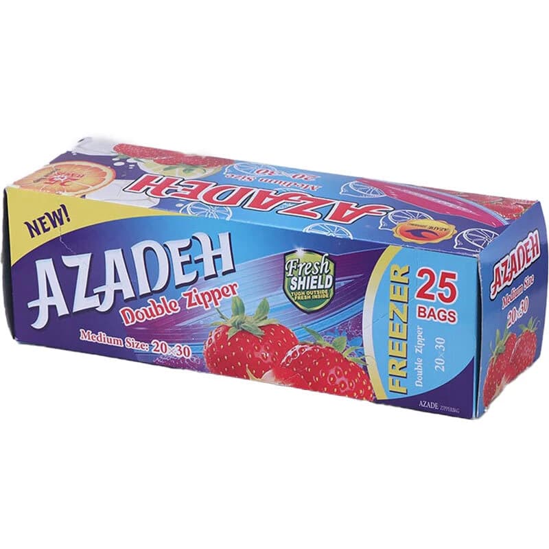 زیپ کیپ پک دار آزاده سایز 30*20 سانتی متر بسته 25 عددی — تصویر ۴