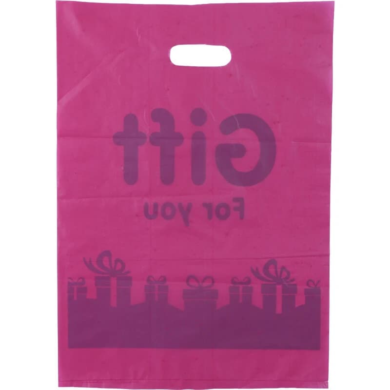 نایلون دسته دار طرح Gift سایز 50*35 سانتی متر بسته 1 کیلویی درجه 2 — تصویر ۲