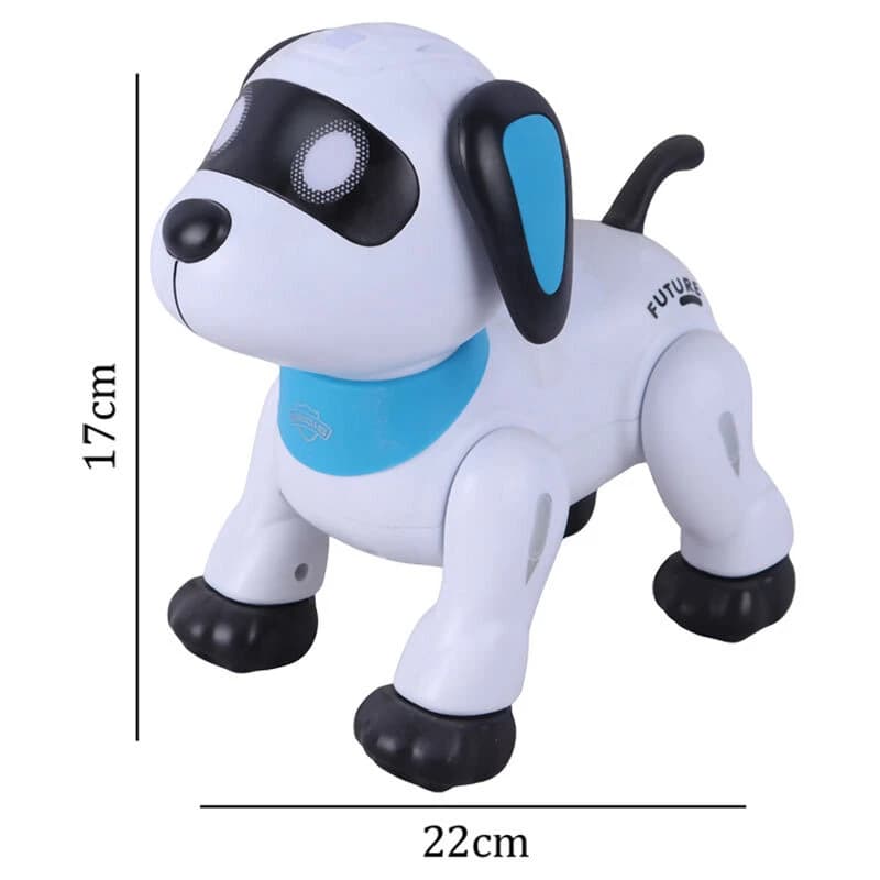 ربات کنترلی سگ سفید موزیکال STUNT DOG NO.K21 کد 301360 — تصویر ۲