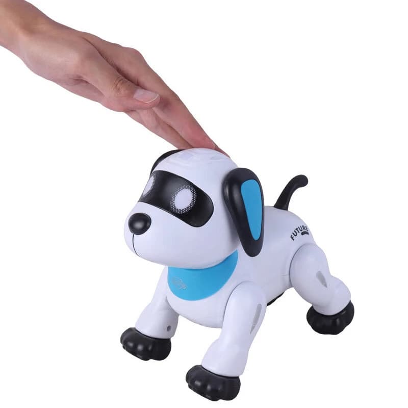ربات کنترلی سگ سفید موزیکال STUNT DOG NO.K21 کد 301360 — تصویر ۵
