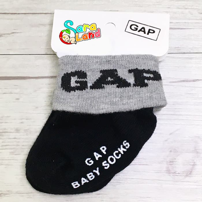 جوراب نوزادی گپ استپ دار GAP مناسب 0 الی 6 ماه — تصویر ۵