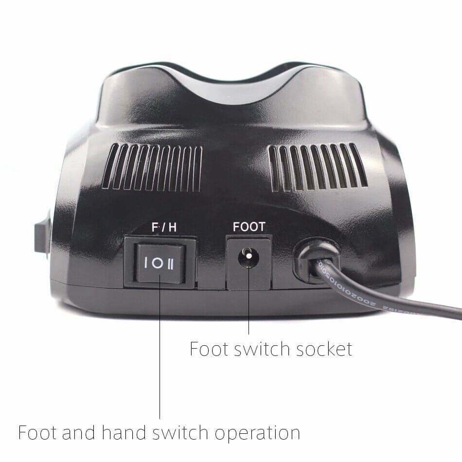 سوهان برقی نیل دریل 35000 دور nail Drill — تصویر ۳