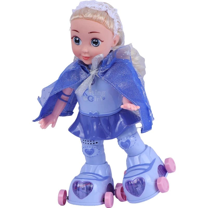 اسباب بازی دختر اسکیت سوار موزیکال جعبه ای Skating Girl Jia Shuo NO.9503C کد 301367 — تصویر ۷