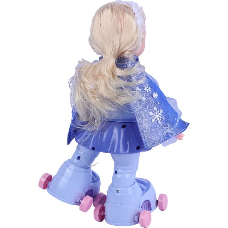اسباب بازی دختر اسکیت سوار موزیکال جعبه ای Skating Girl Jia Shuo NO.9503C کد 301367 — تصویر ۴