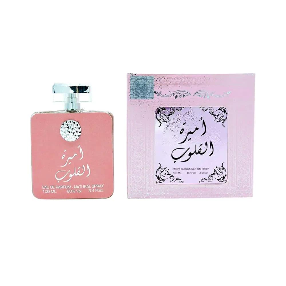 عطر ادکلن عربی امیره القلوب صورتی ارض الزعفران — تصویر ۲