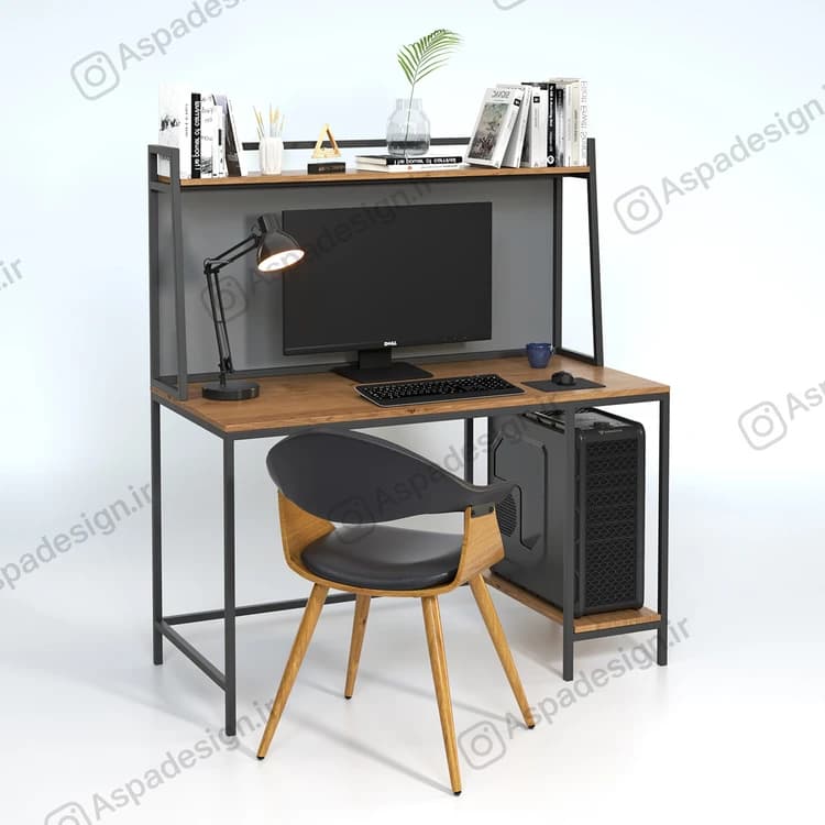 میز کامپیوتر آسپا کد F-102 — تصویر ۲