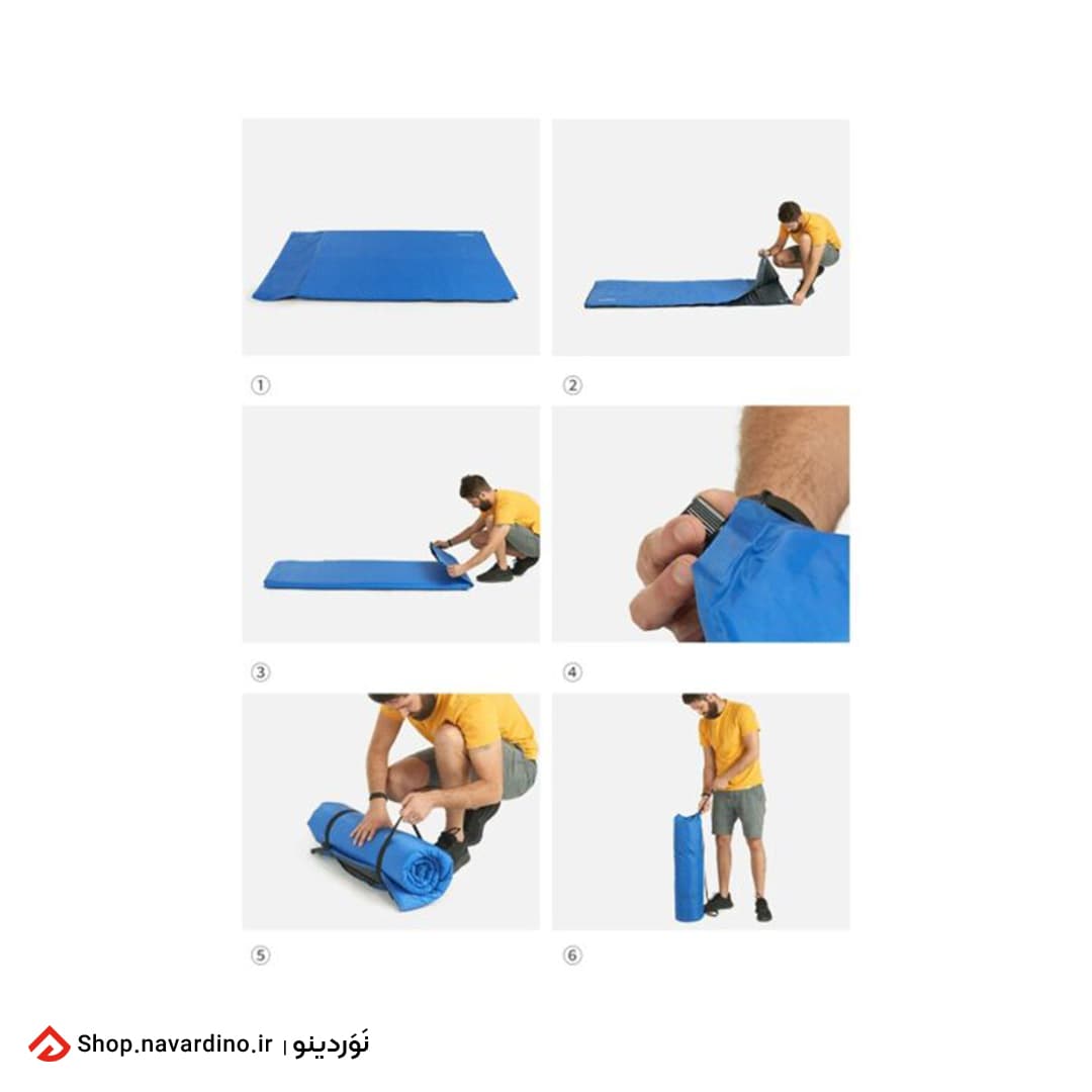 زیرانداز خود بادشو 2 نفره نیچرهایک Couple Inflatable Mat — تصویر ۳