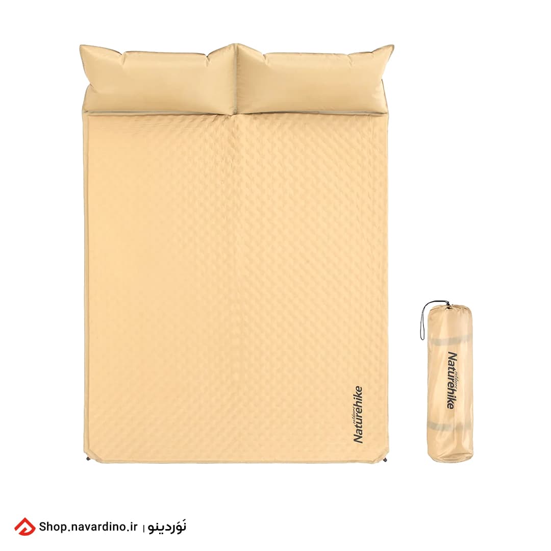 زیرانداز خود بادشو 2 نفره نیچرهایک Couple Inflatable Mat