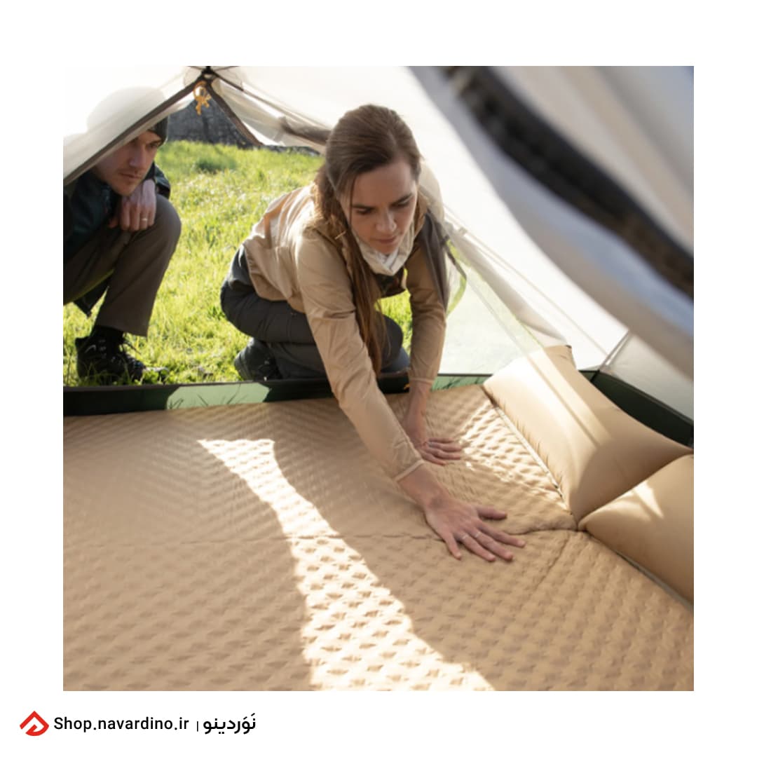 زیرانداز خود بادشو 2 نفره نیچرهایک Couple Inflatable Mat — تصویر ۷