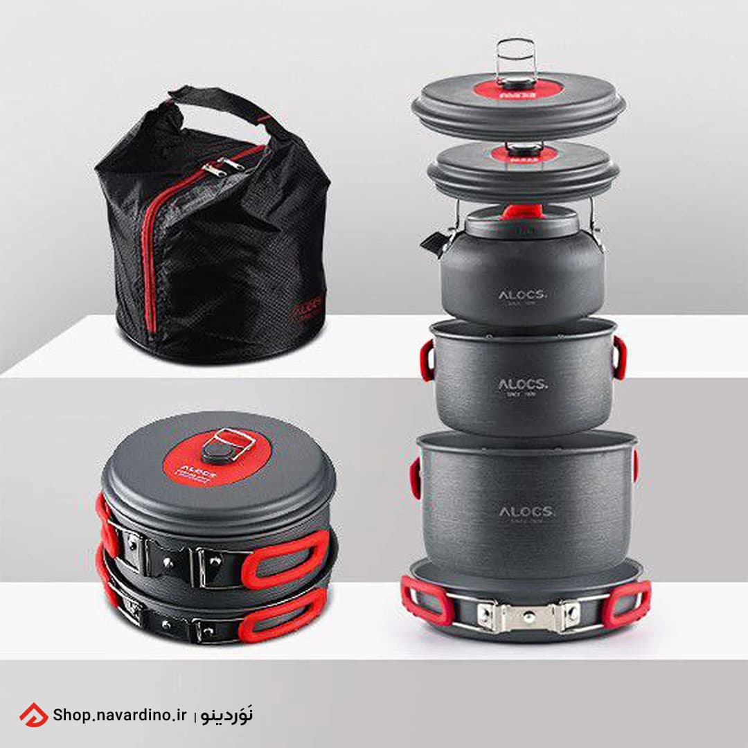 ست ظروف آلوکس ALOCS CW-C06S (3 تا 4 نفره) — تصویر ۲