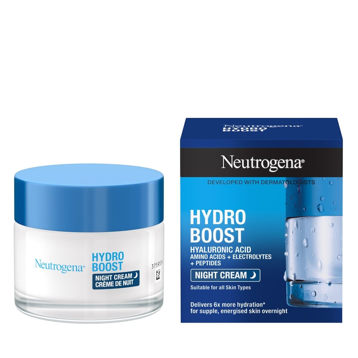 کرم شب آبرسان و مرطوب کننده نوتروژینا Hydro Boost