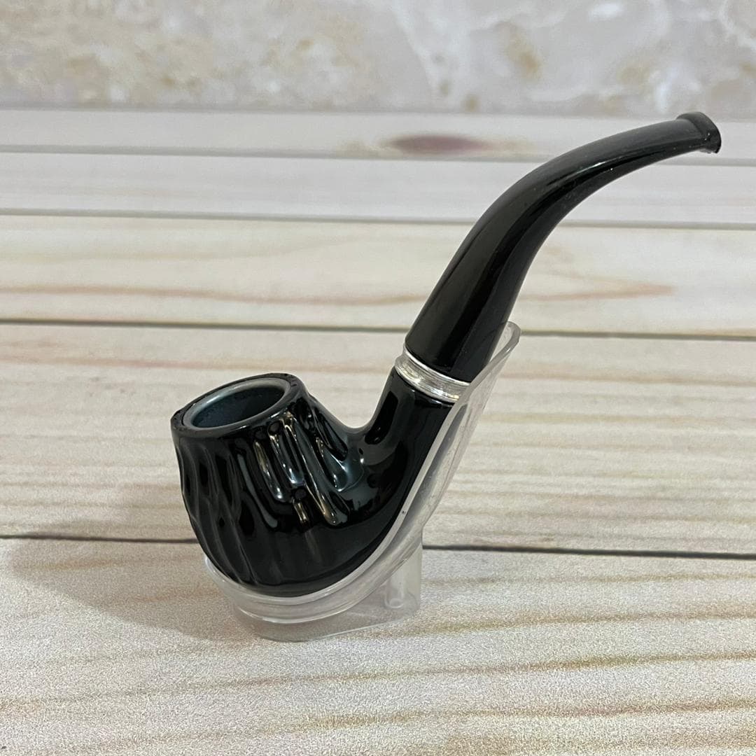 پیپ طرحدار۳ راه راه کاپیتان بلک capitan black