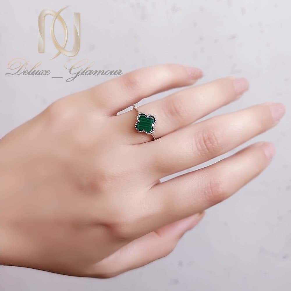 انگشتر نقره زنانه ونکلیف — تصویر ۵