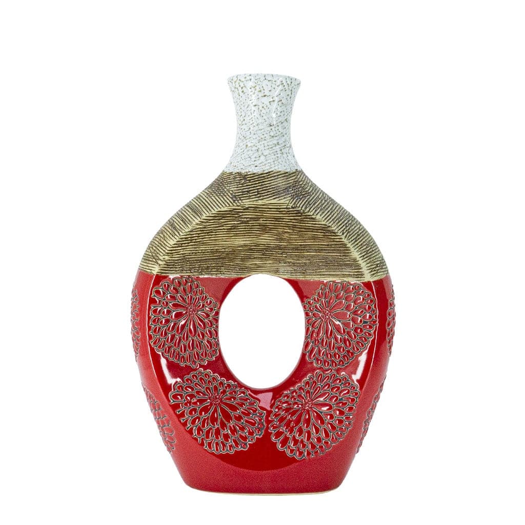 گلدان سرامیکی حفره دار