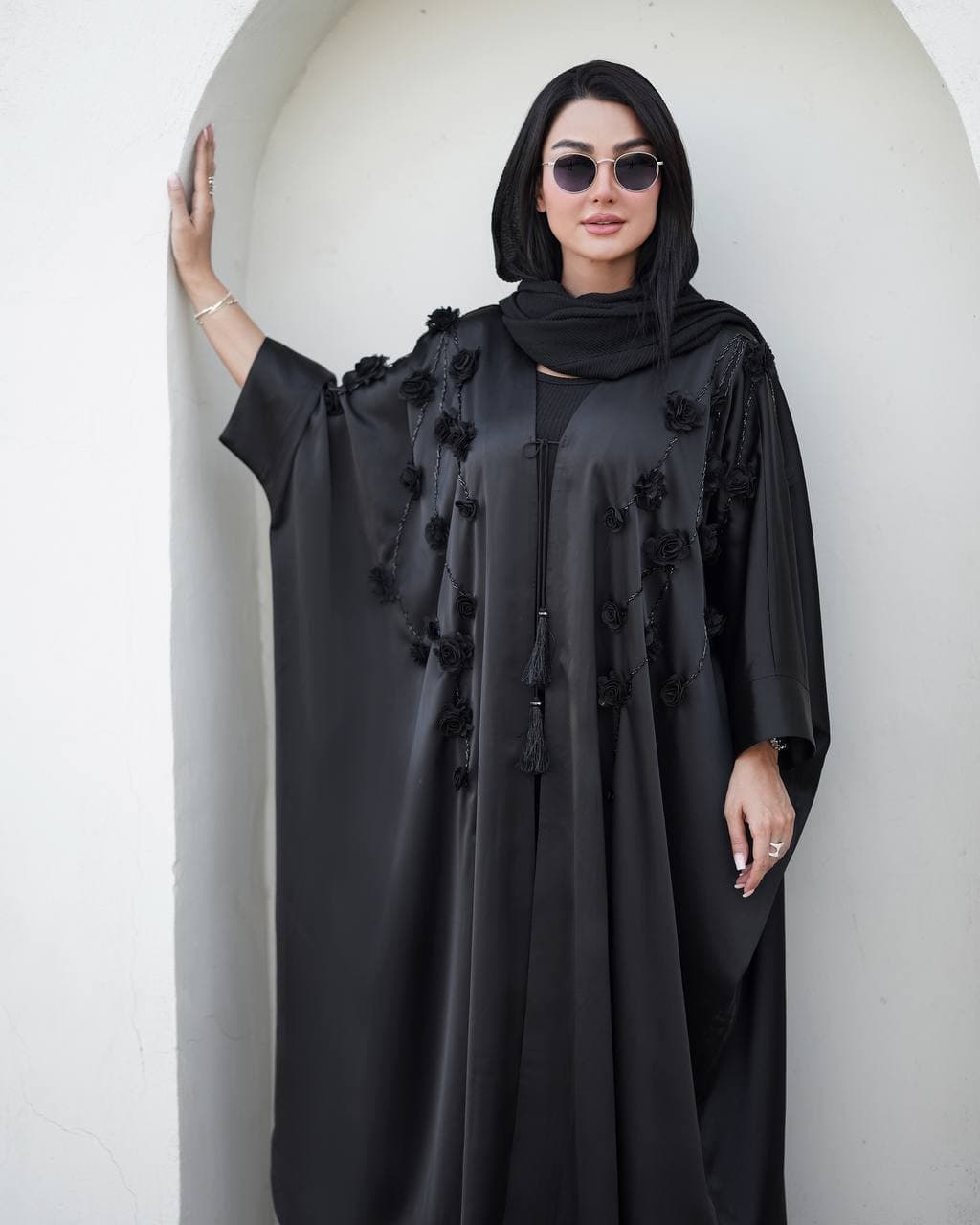 عبا ساتن مدل گلرنگ — تصویر ۲