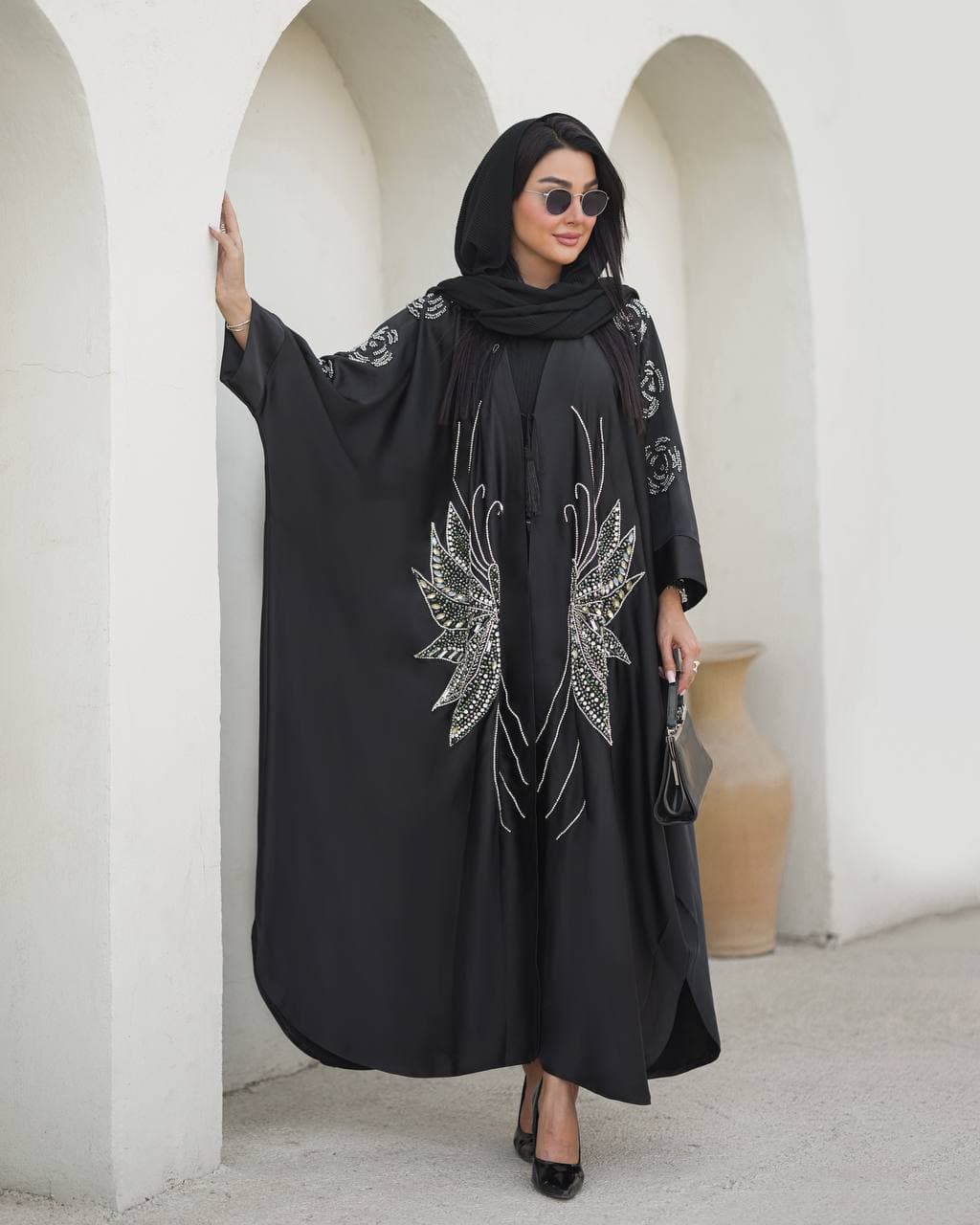 عبا ساتن مدل پروانه