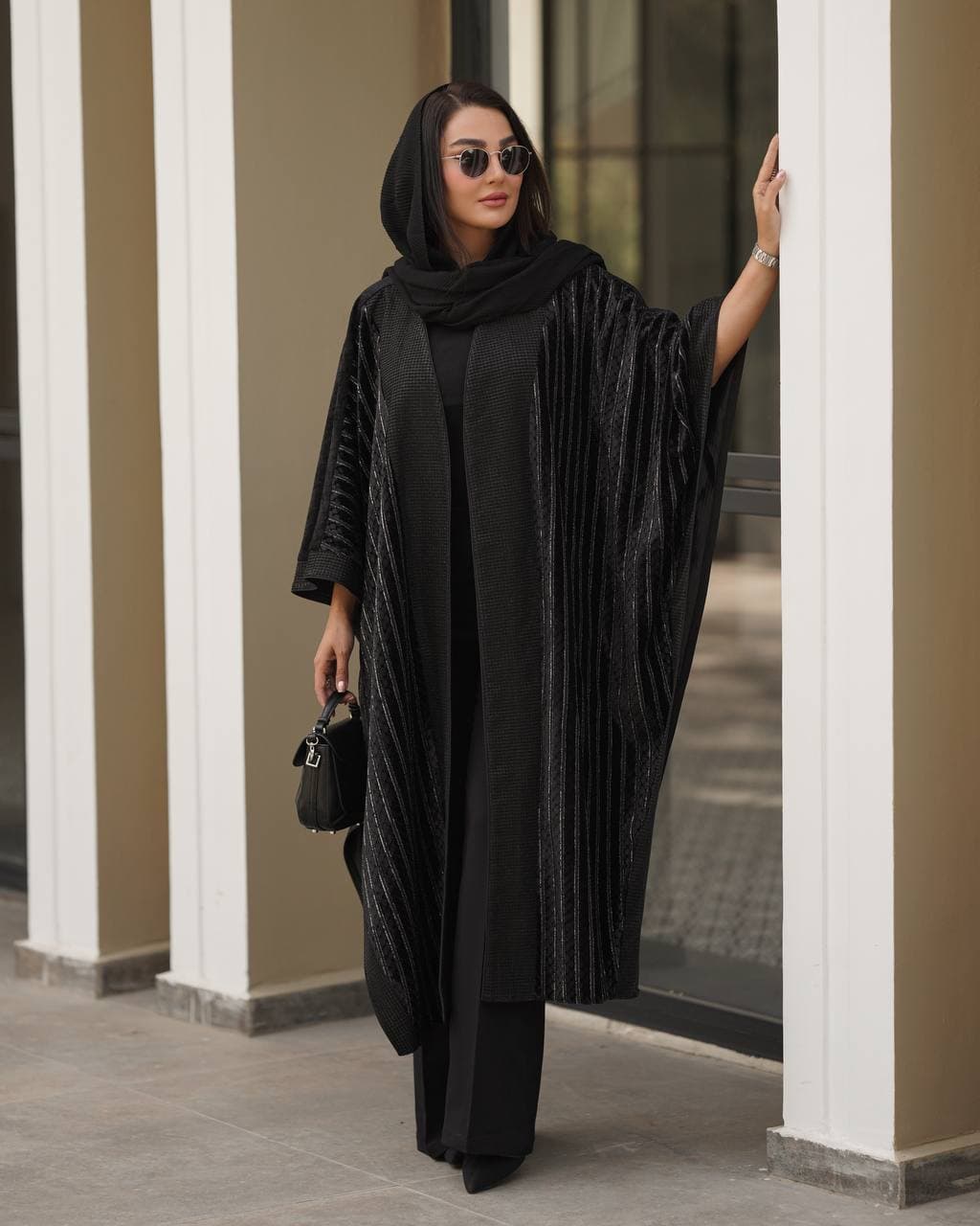 پانچو زنانه مدل ماه بانو — تصویر ۲
