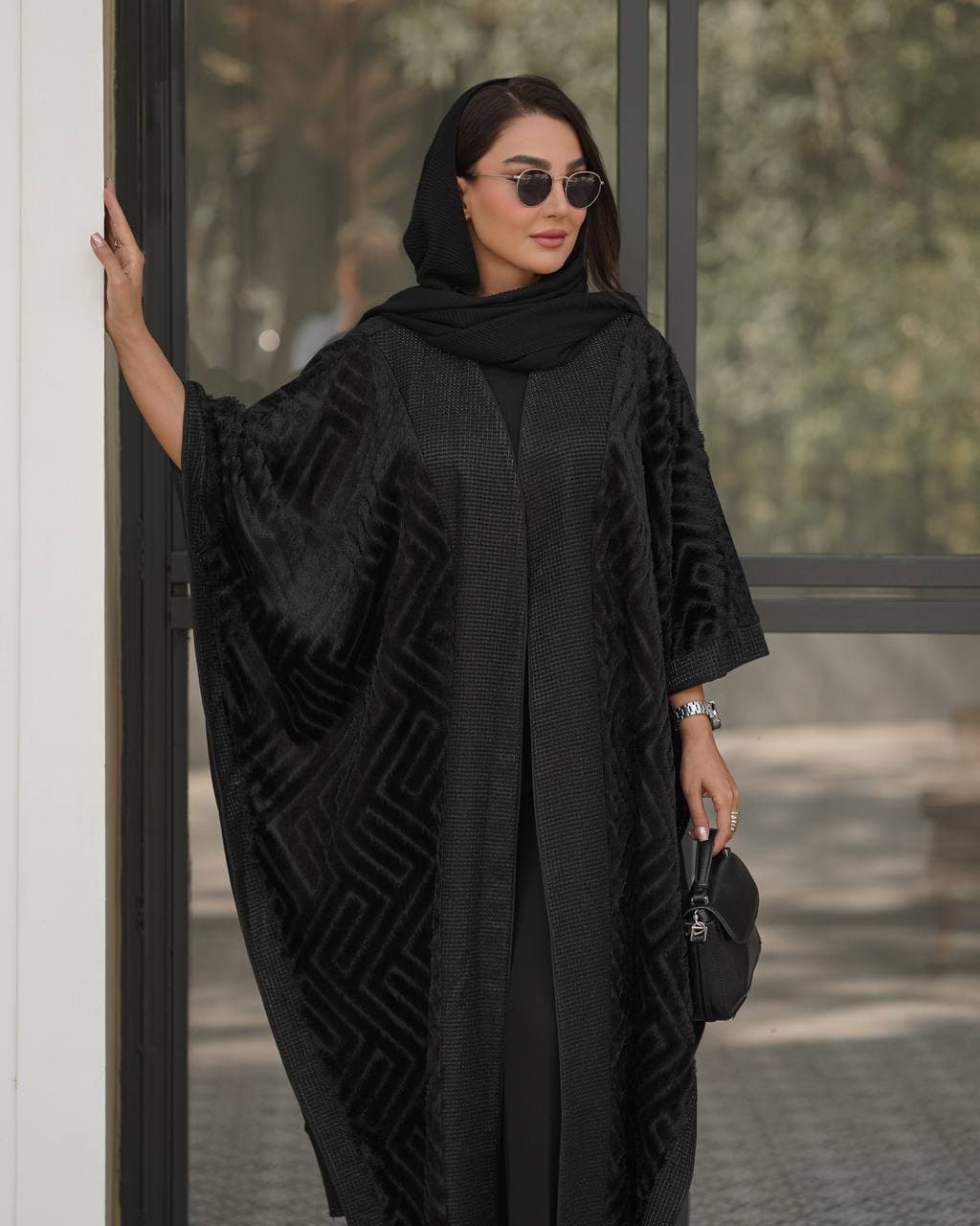 پانچو زنانه مدل ماه بانو — تصویر ۶