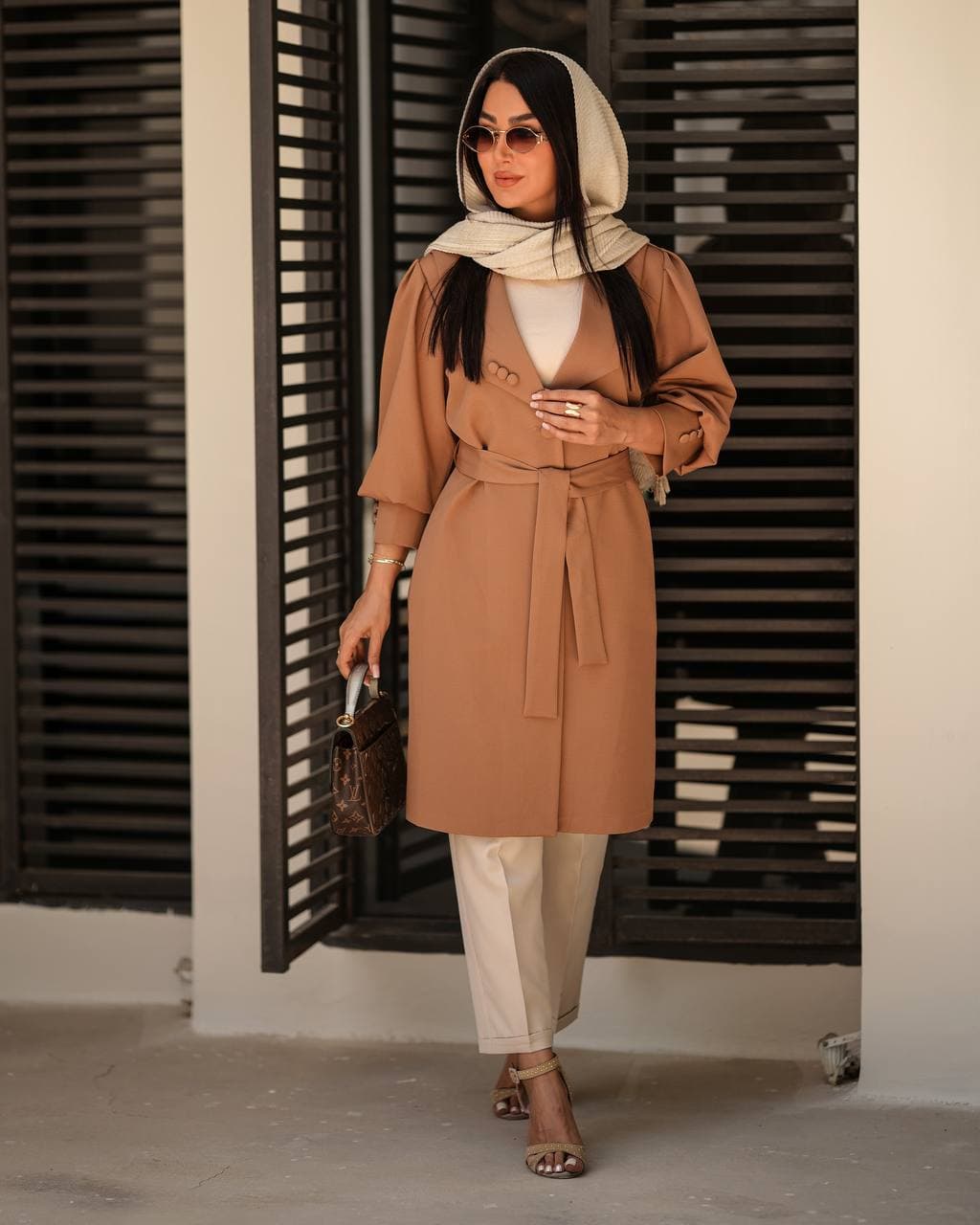 مانتو زنانه بلند مدل گیتی