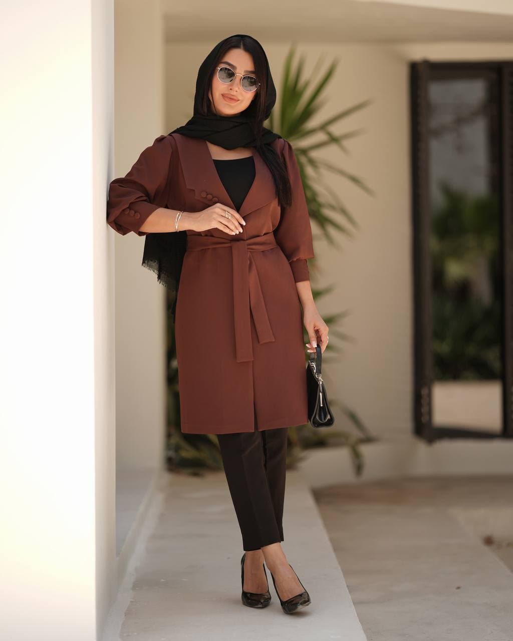 مانتو زنانه بلند مدل گیتی — تصویر ۸