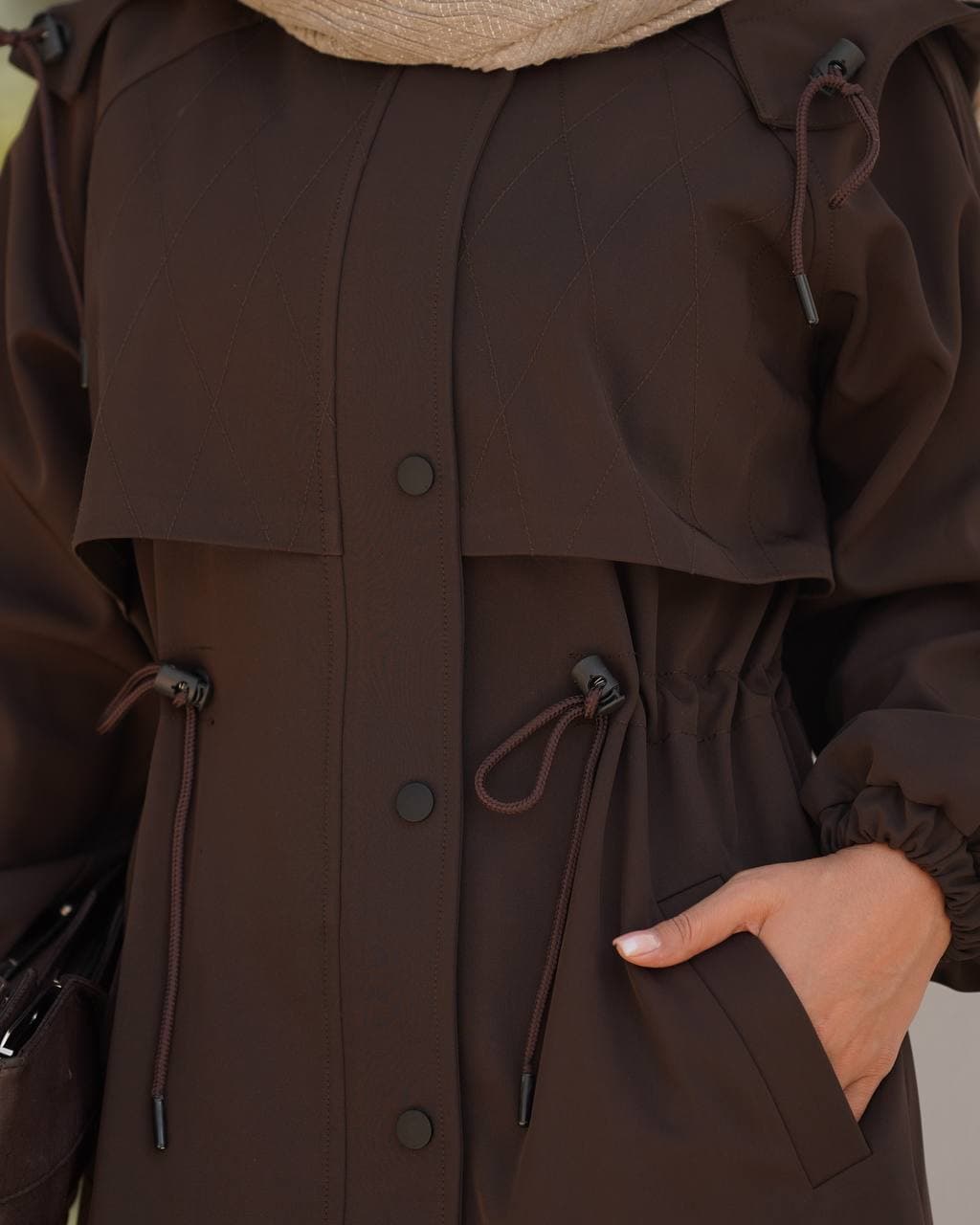 بارانی زنانه مدل هستی — تصویر ۳