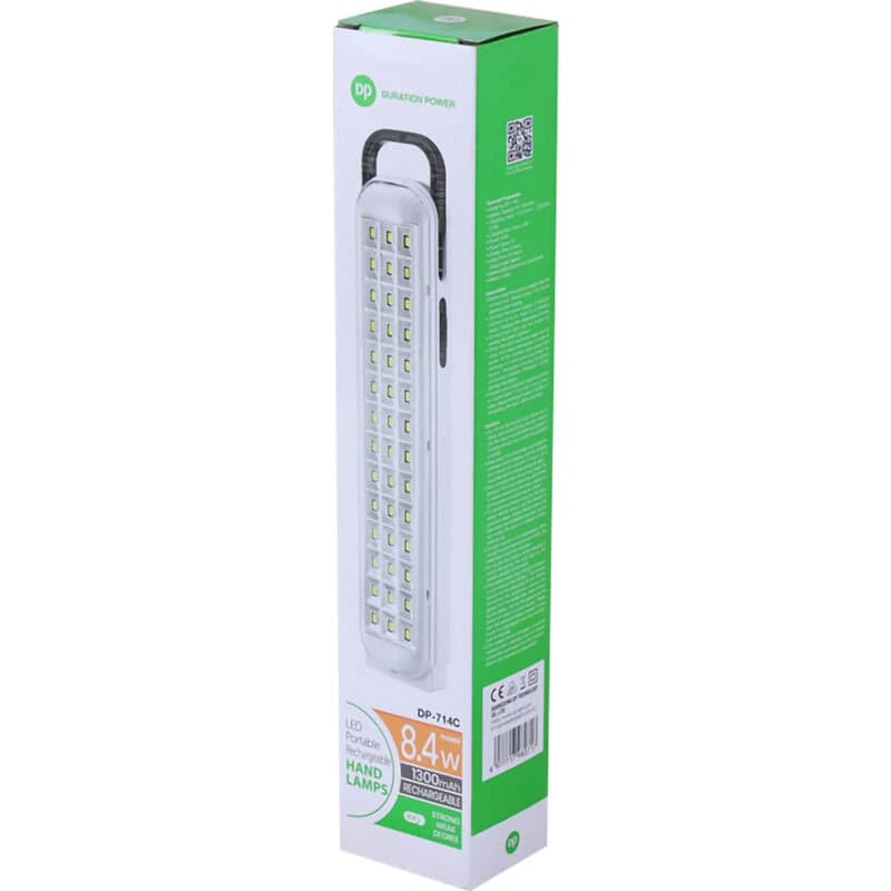 چراغ اضطراری شارژی دی پی DP-714C — تصویر ۳