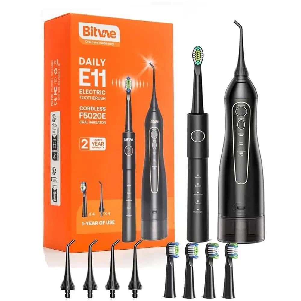 واتر جت و مسواک برقی بیتوی مدل E11 و F5020E