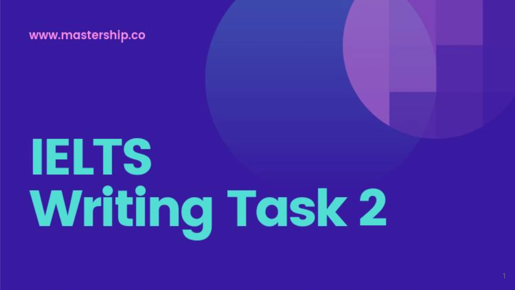 کتاب Masterclass IELTS Writing Task 2: Introduction Slides (مسترکلاس رایتینگ تسک ۲ آیلتس: اسلایدهای مقدمه) نسخه انگلیسی PDF