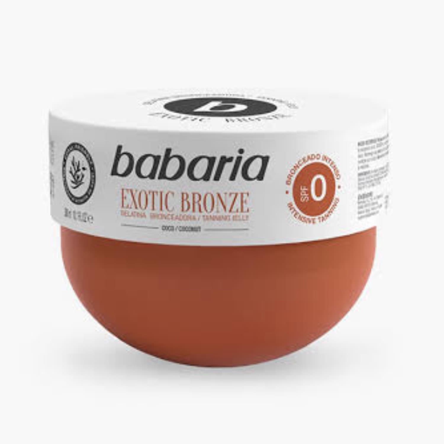 ژل برنزه کننده باباریا spf 0 مدل نارگیل BABARIA