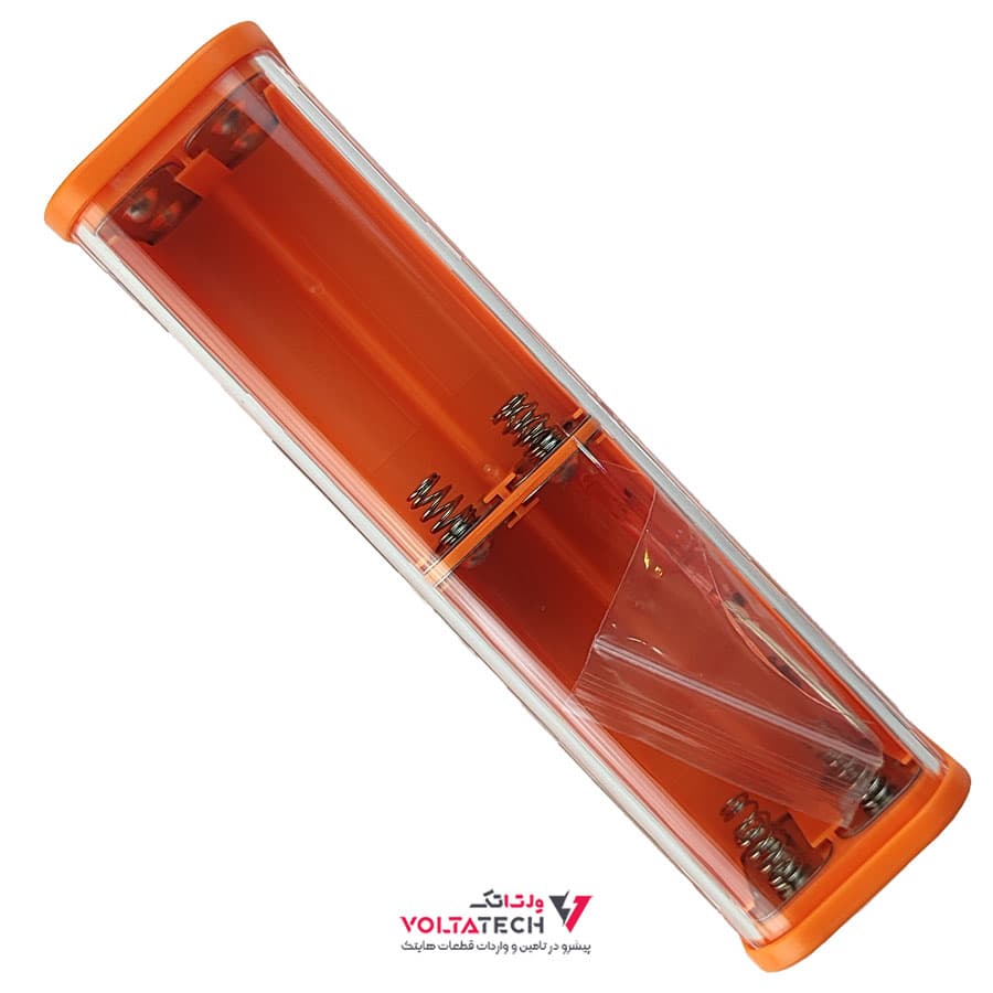 کیس پاوربانک Transparent فست شارژ 8 باتری 22.5W مدل BQ-S18PD (نارنجی) — تصویر ۲