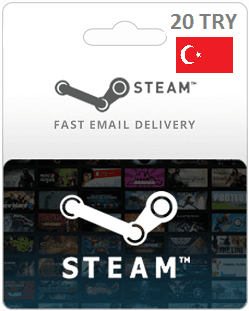 استیم ترکیه 20 لیر