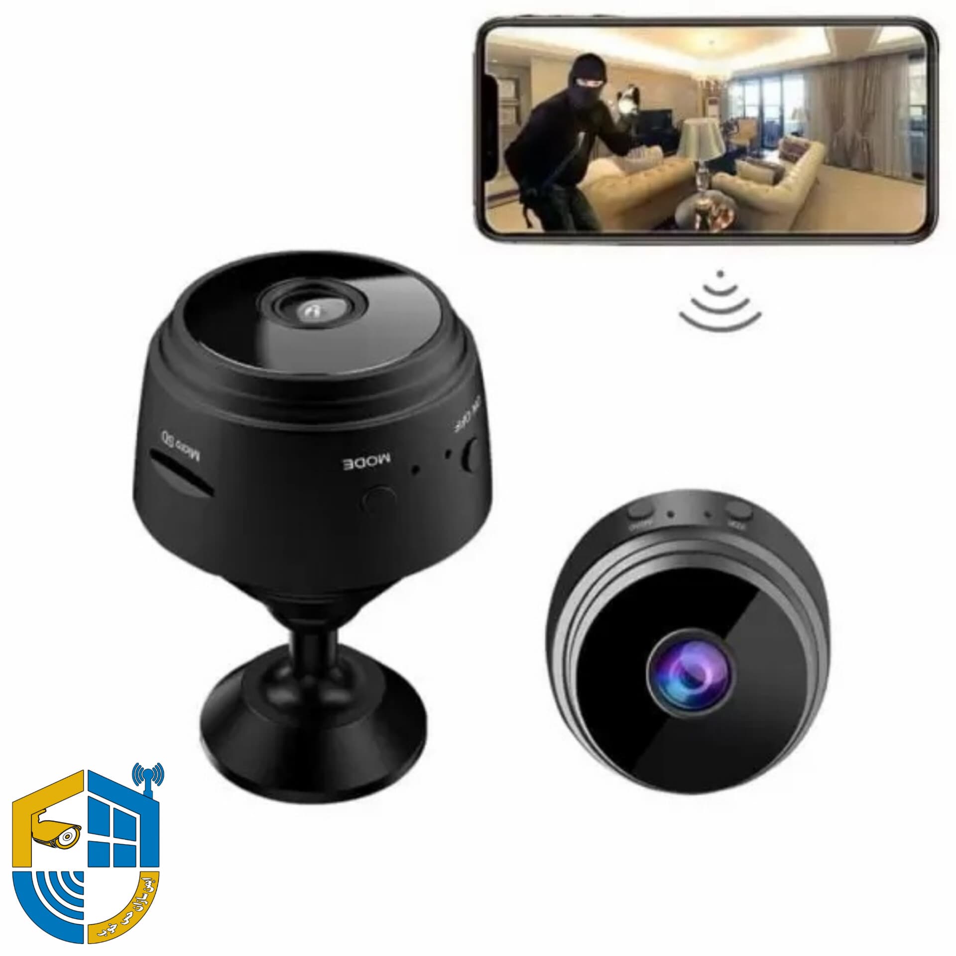 دوربین وای فای کوچک مگنتی اس کیو تی – SQT — تصویر ۲