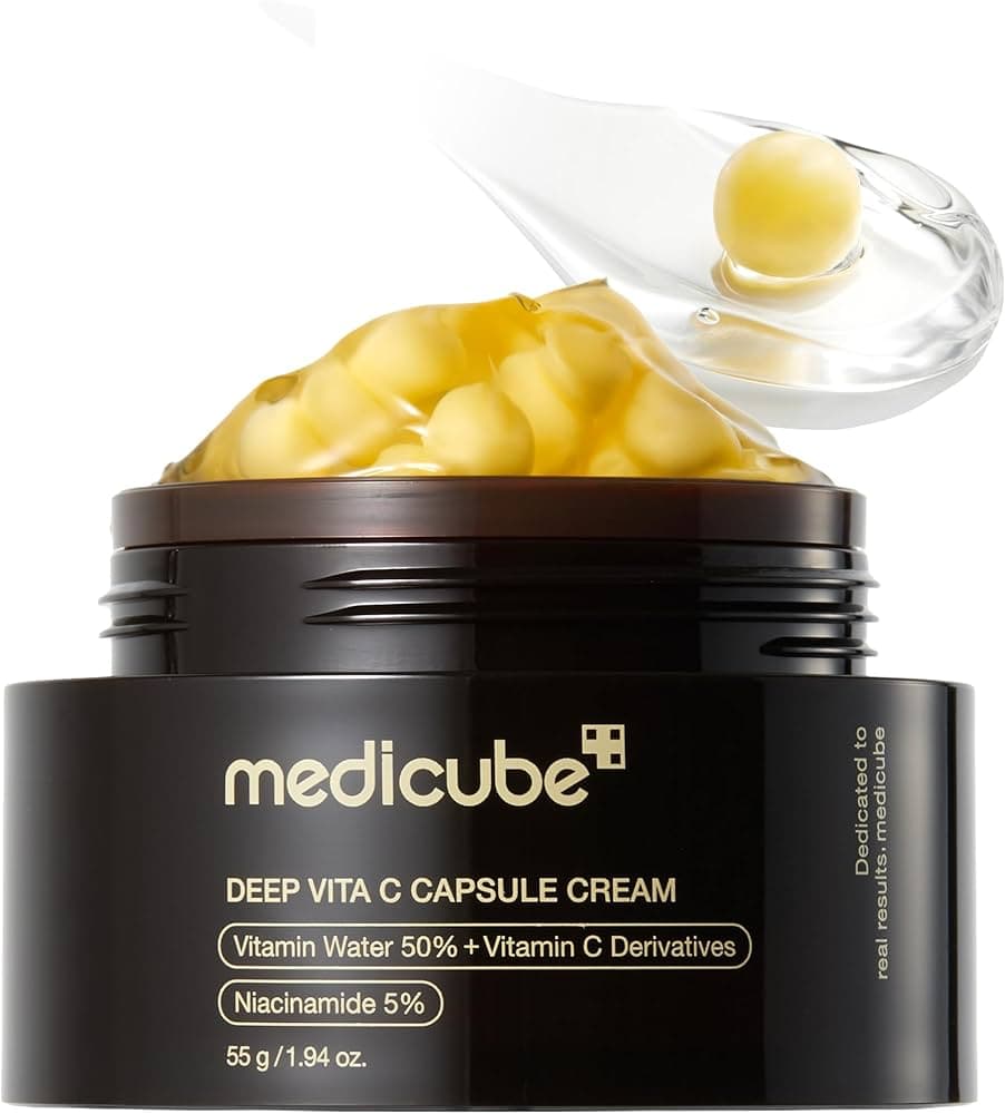 کرم کپسولی جوانساز و روشن کننده ویتامین سی مدیکیوب Medicube مدل DEEP VITA C — تصویر ۵
