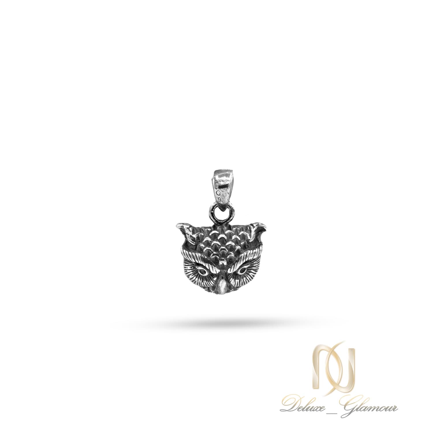 گردنبند مردانه نقره طرح بوف اسپرت و فشن ne-n182 — تصویر ۳