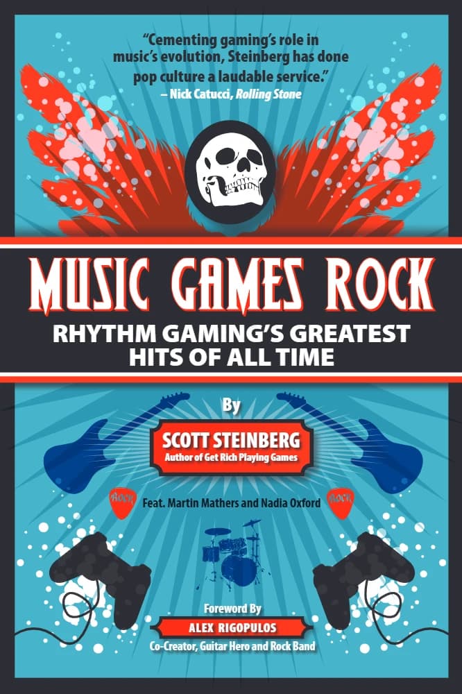 کتاب Music Games Rock (بازی‌های موسیقی راک) نسخه انگلیسی PDF