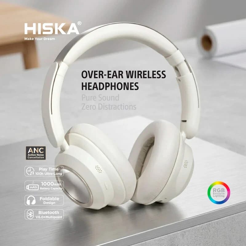 هدفون بلوتوثی هیسکا K-460 — تصویر ۲