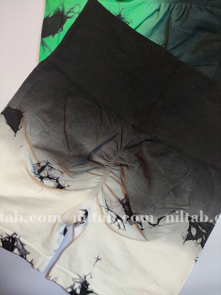 ست نیمتنه و شورتک آمبره طرح دار — تصویر ۷