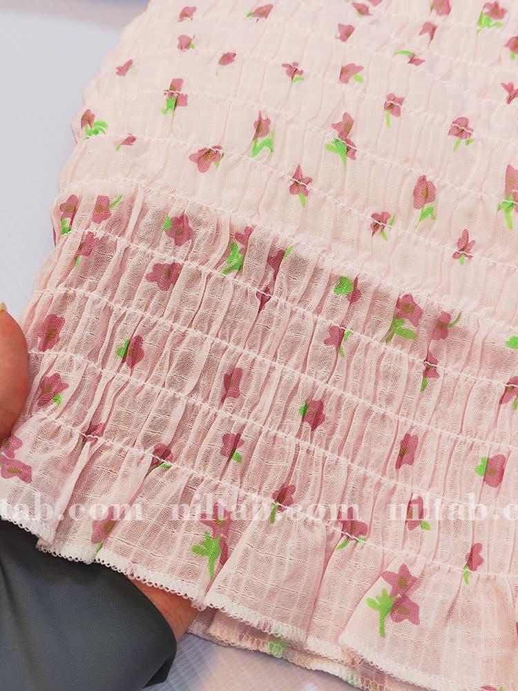 کراپ کاپدار گل‌گلی دخترانه — تصویر ۸