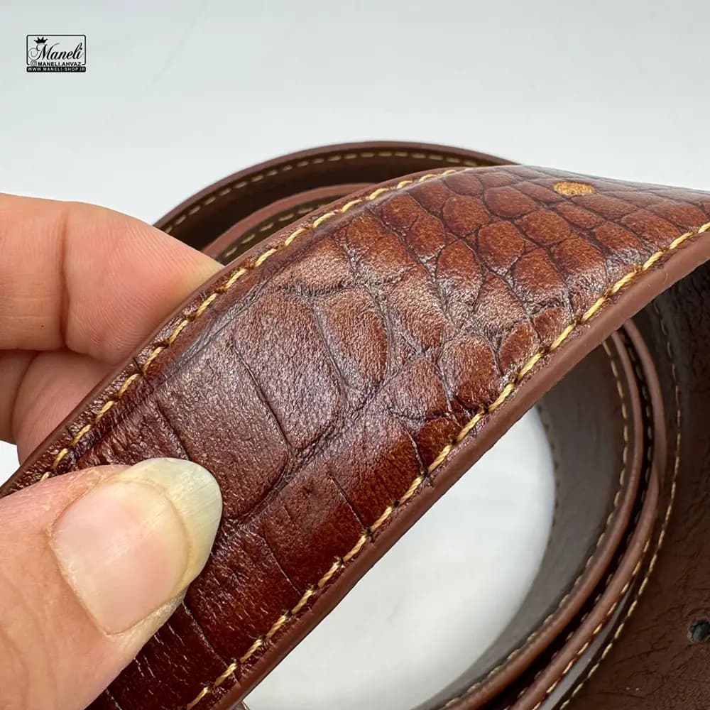 ست هدیه ای مدیریتی چرم (کیف و کمربند و فندک و جاکارتی) — تصویر ۴