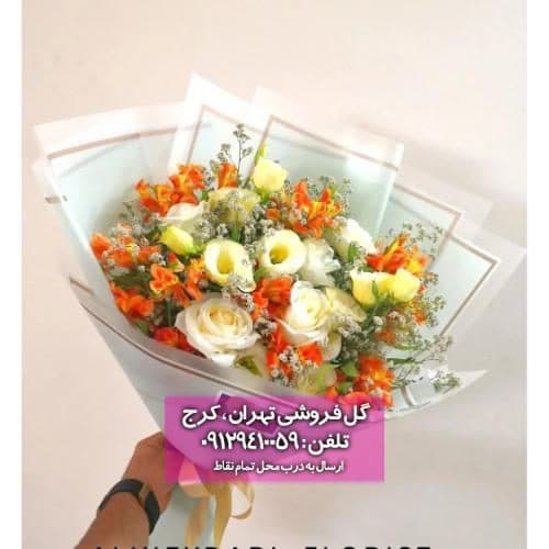 دسته گل مناسب هدیه برای پسر کلاس اول 10711