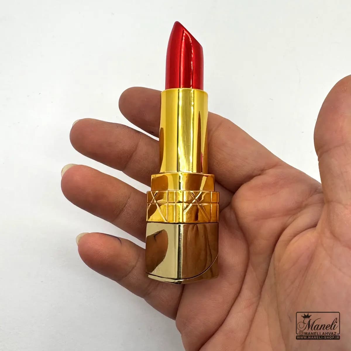 فندک گازی فانتزی طرح رژلب (ماتیکی) — تصویر ۷
