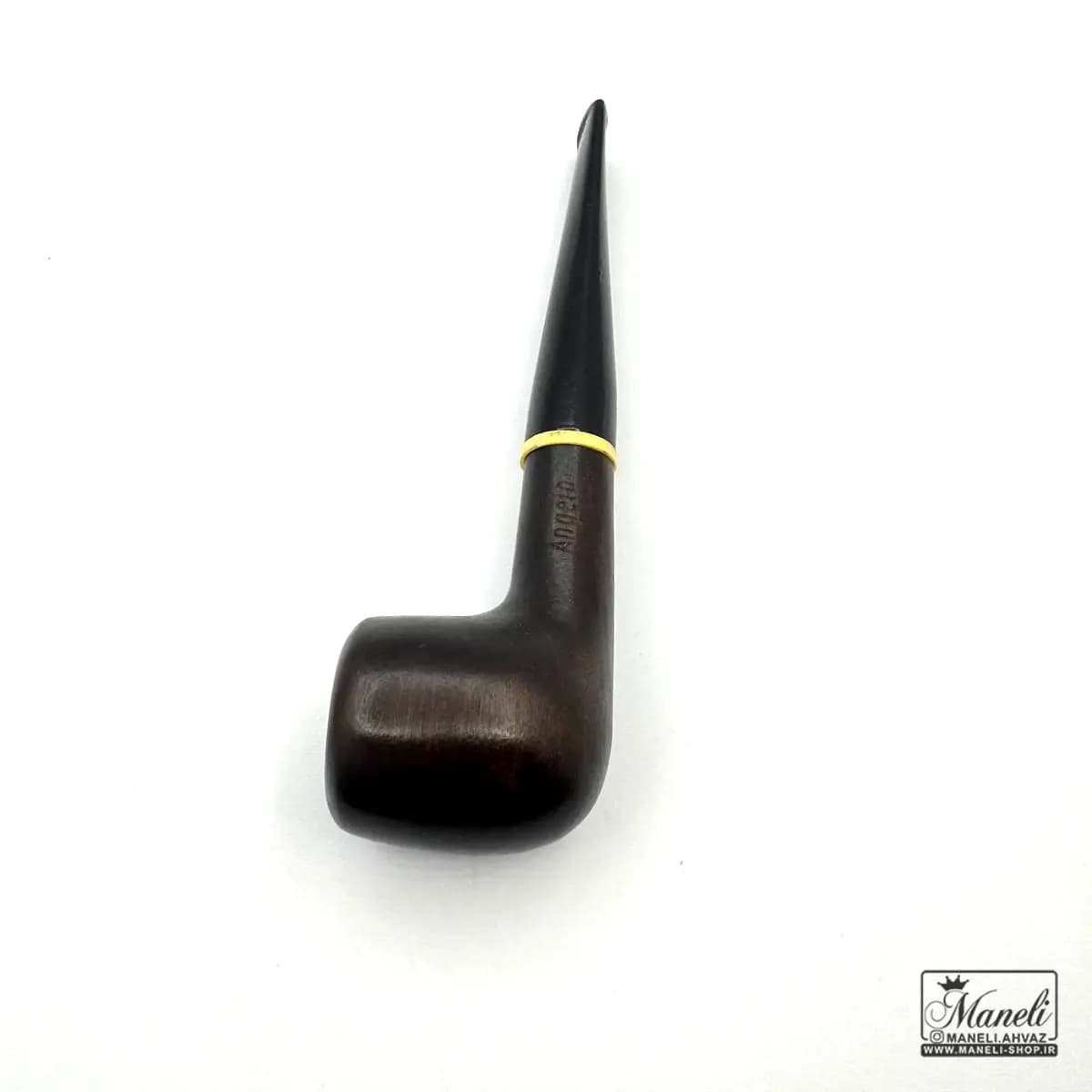 پیپ چوبی با حلقه سفید angelo — تصویر ۴