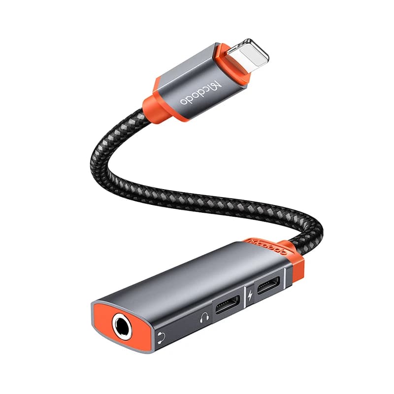 مبدل لایتنینگ به جک 3.5 میلیمتری / لایتنینگ مک دودو مدل CA-0950