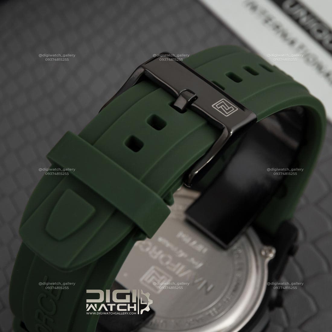ساعت اورجینال مردانه نیوی فورس مدل NAVIFORCE NF7104 B/GN — تصویر ۳