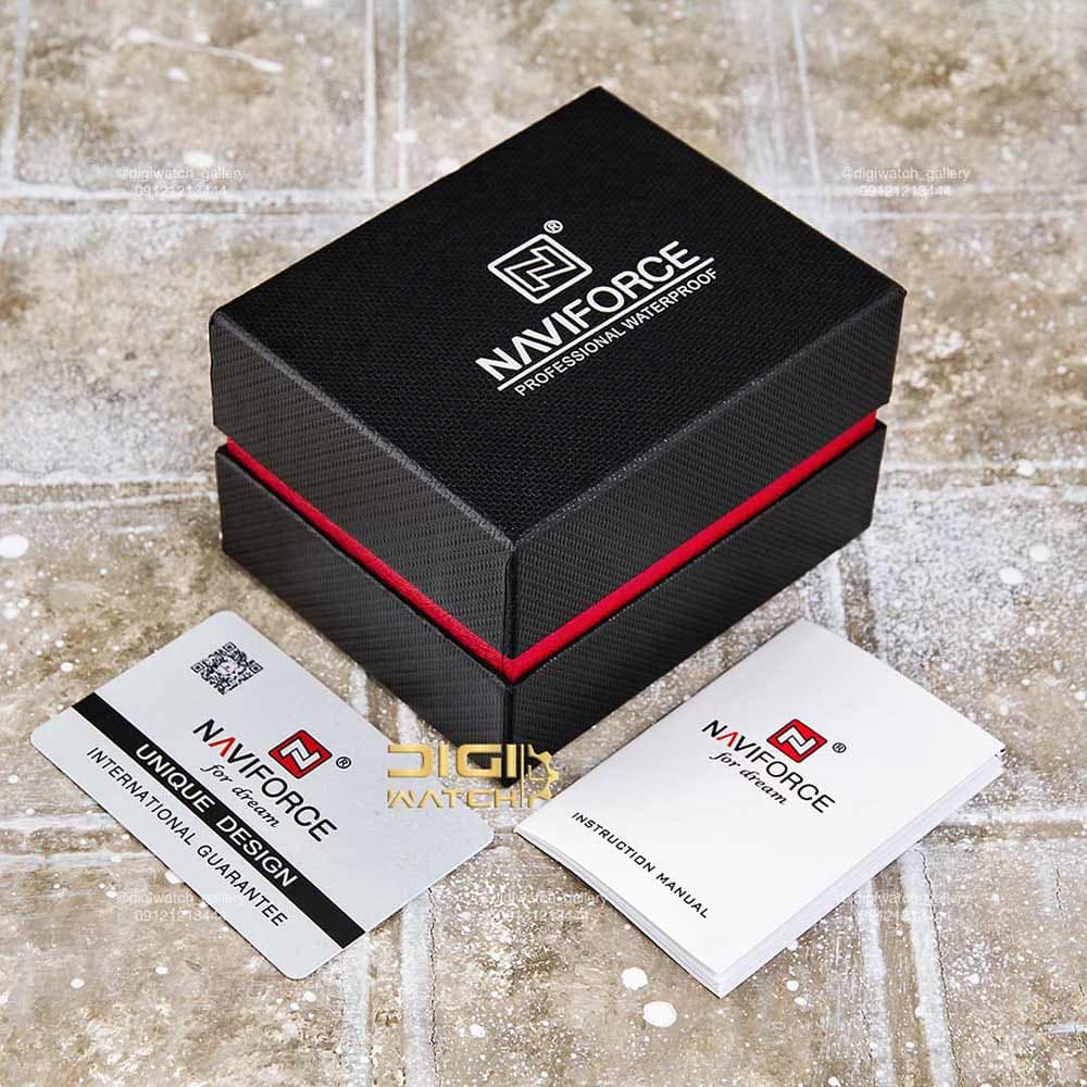 ساعت اورجینال مردانه نیوی فورس مدل NAVIFORCE NF7104 B/GN — تصویر ۵