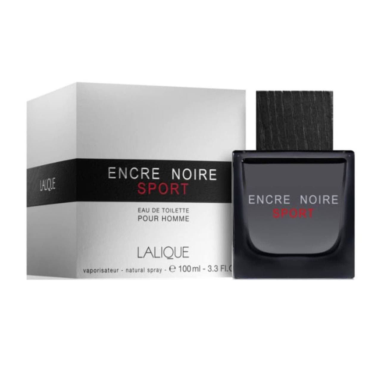 ادو تویلت مردانه لالیک انکر نویر اسپرت (لالیک مشکی اسپرت) LALIQUE – Lalique Encre Noire Sport حجم ۱۰۰ میلی لیتر
