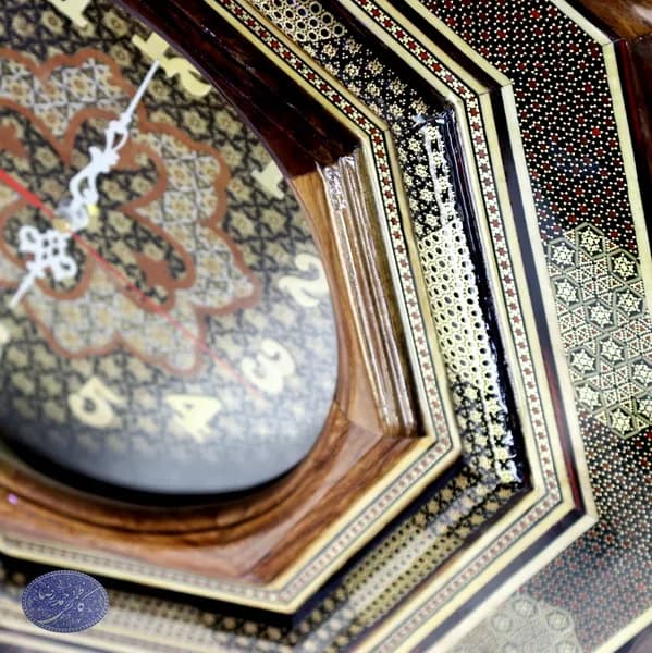 ساعت خاتم کاری 8 گوش خاتم صفحه خاتم 25 — تصویر ۳