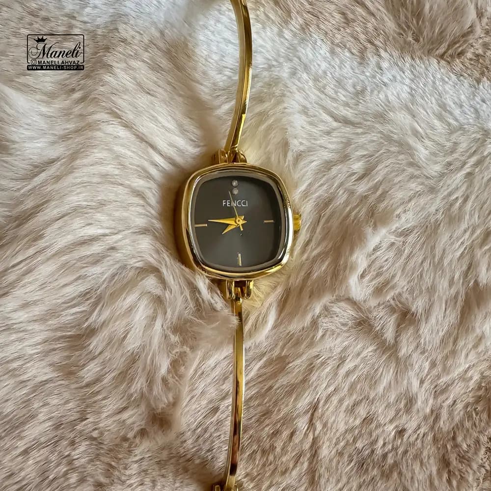 ساعت زنانه ظریف صفحه مربع FENDI — تصویر ۵