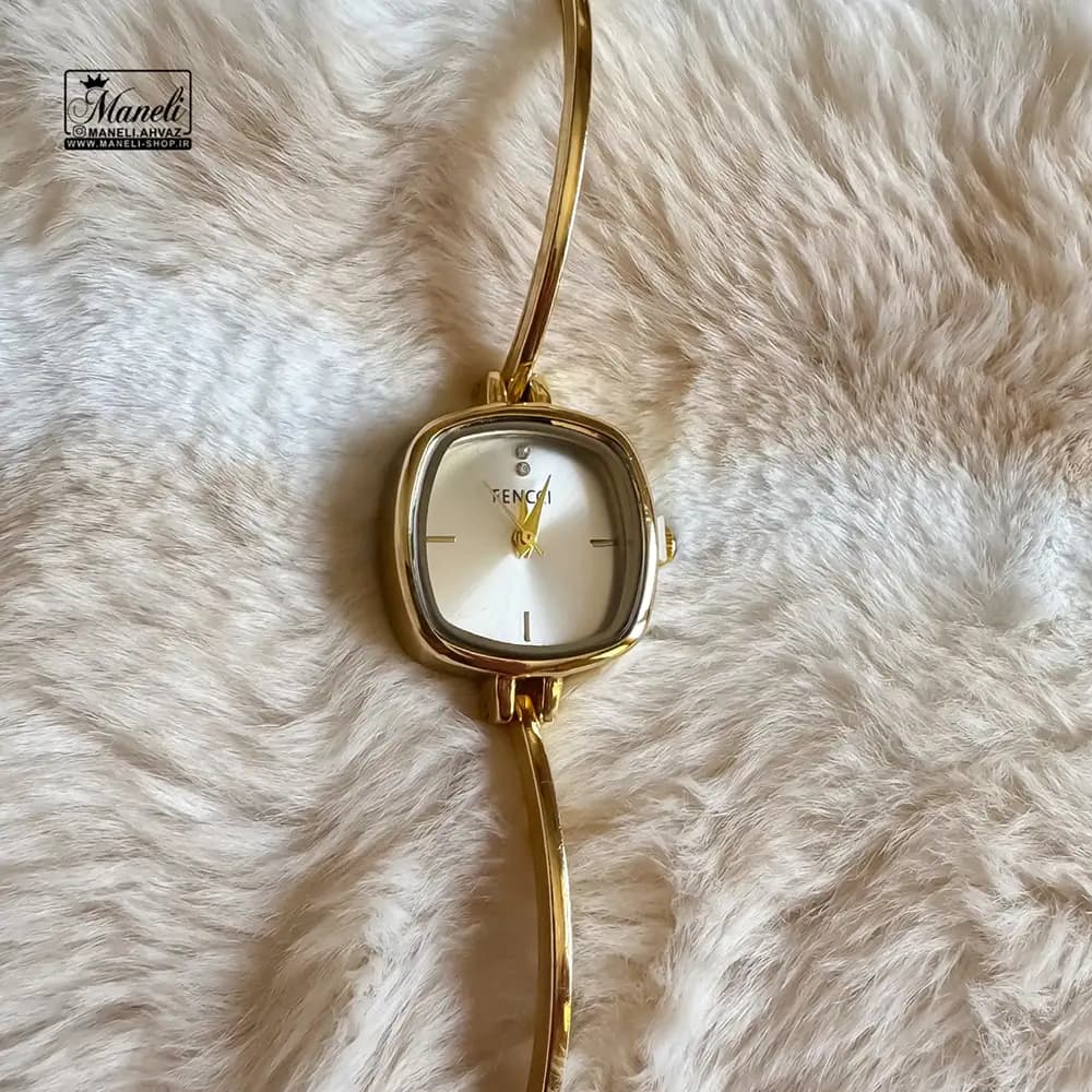 ساعت زنانه ظریف صفحه مربع FENDI — تصویر ۸