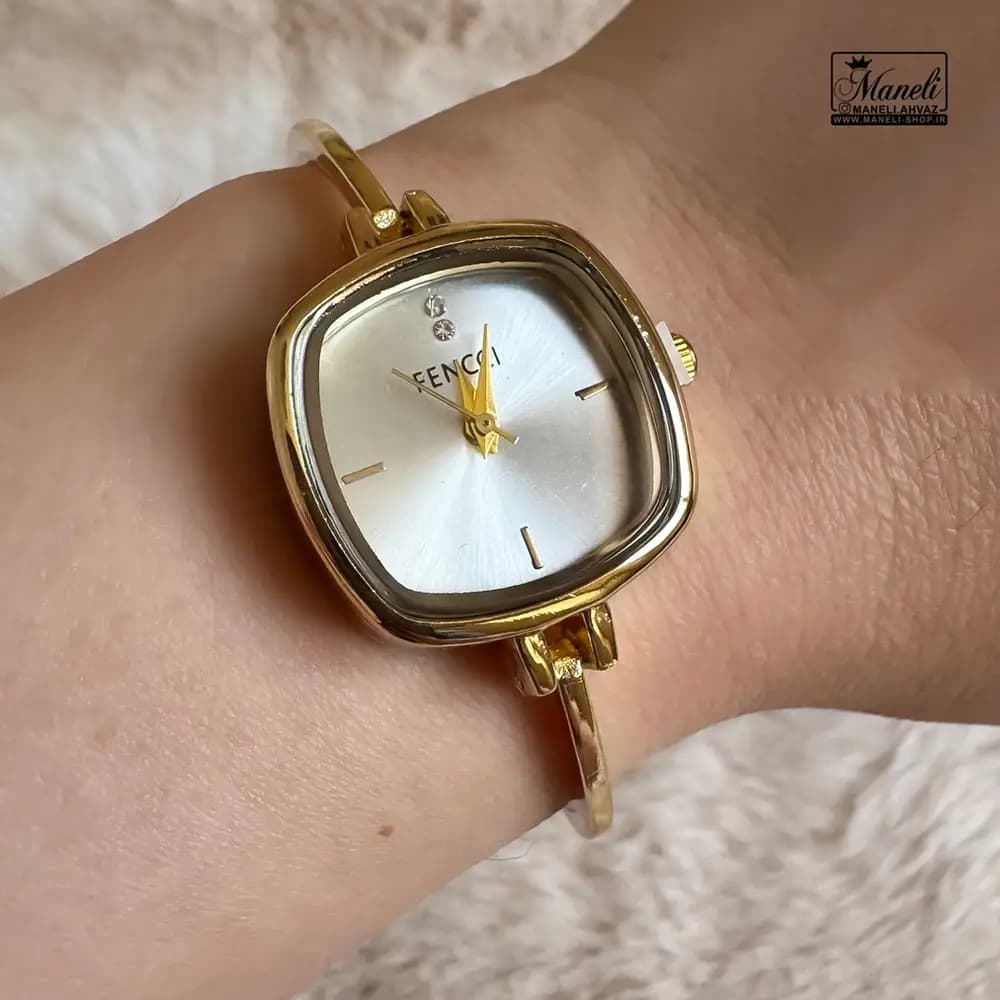 ساعت زنانه ظریف صفحه مربع FENDI — تصویر ۲